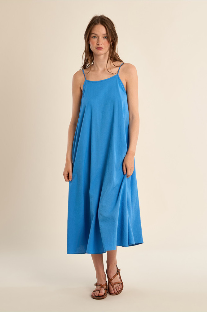 Robe longue, dos nu