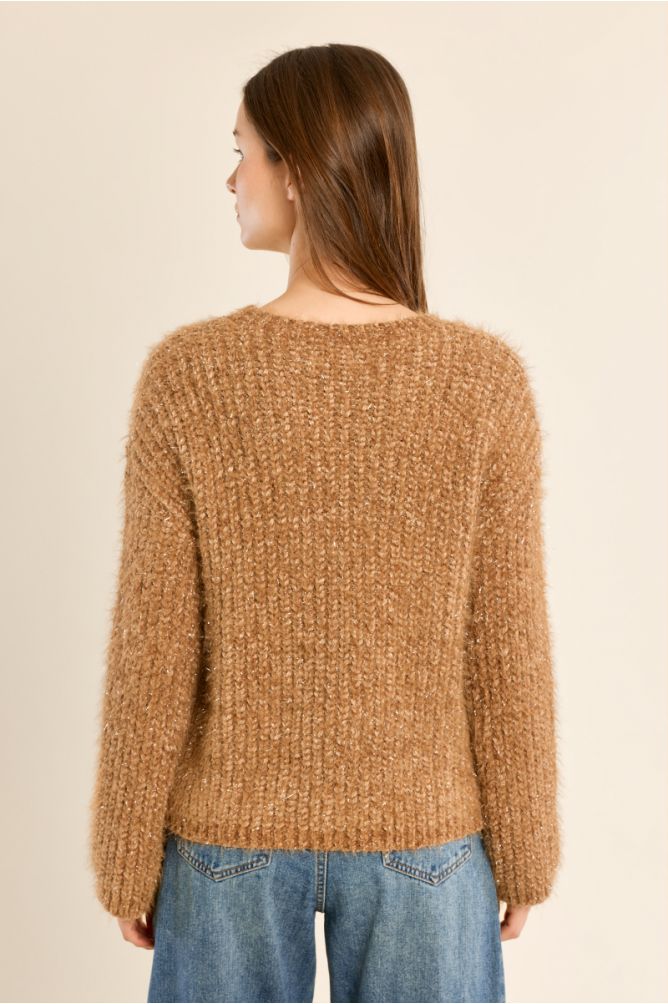 Pull en maille unie