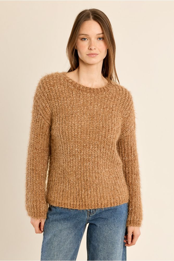 Pull en maille unie