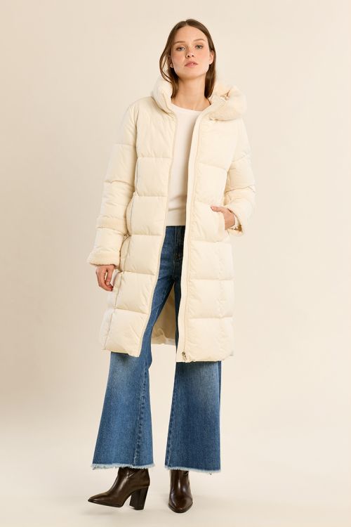 Chaqueta acolchada con capucha