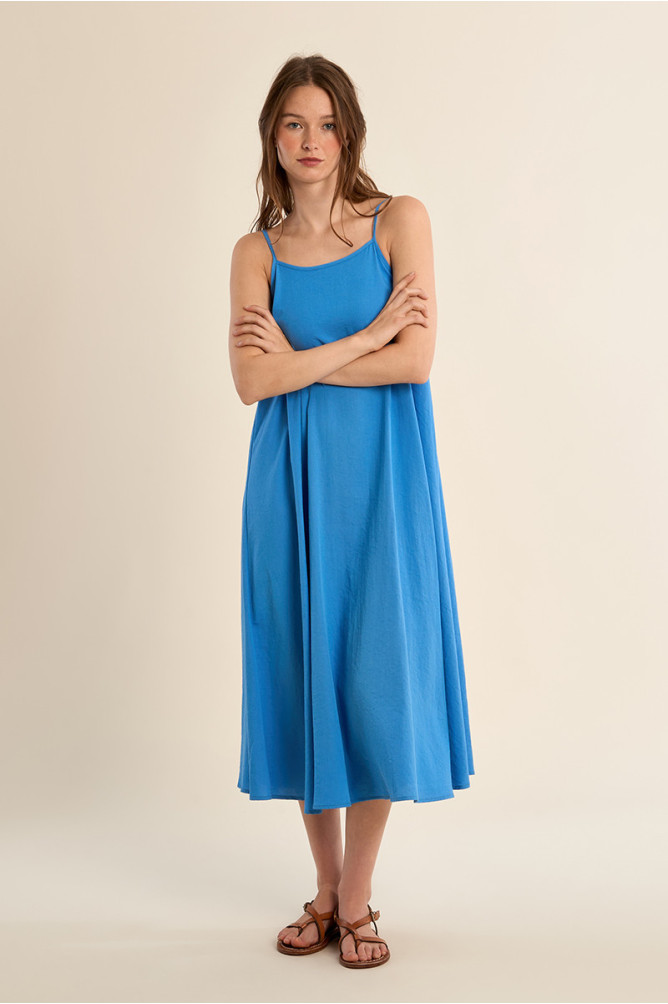 Robe longue, dos nu