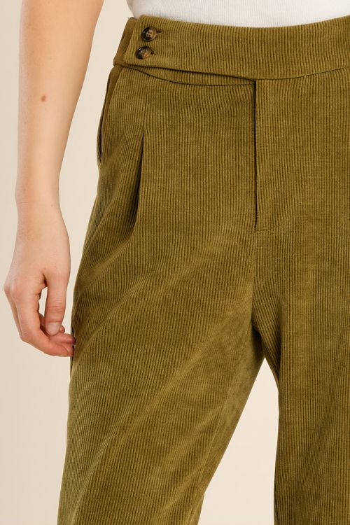 Pantalón tobillero de micropana