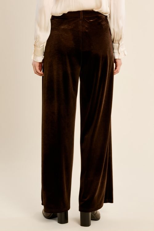 Pantalón largo aterciopelado