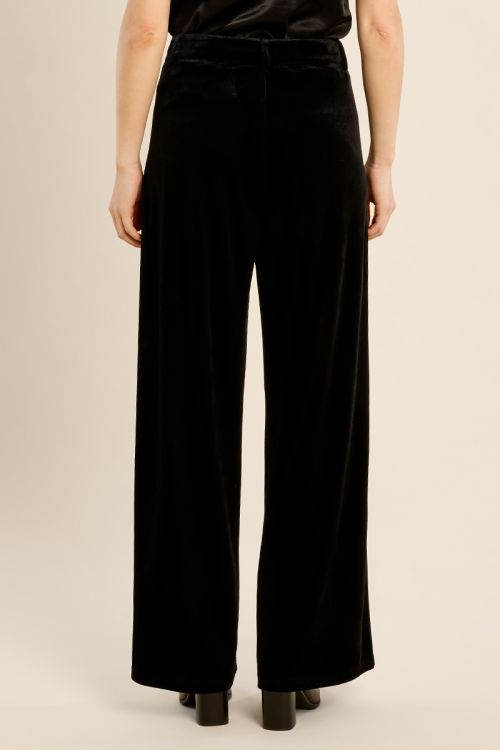 Pantalon droit en velours