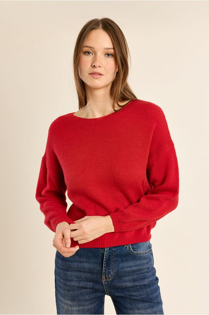 Jersey de manga larga corte recto