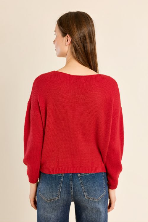Jersey de manga larga corte recto