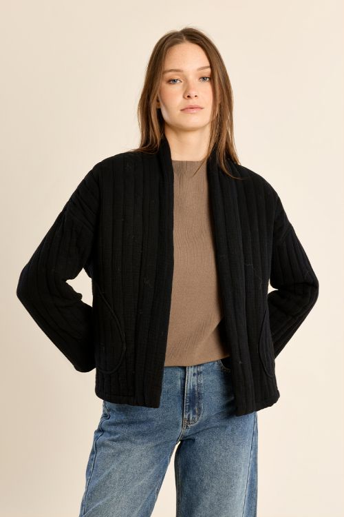Short kimono jacket