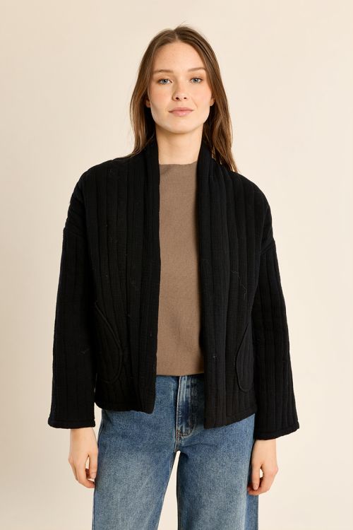 Short kimono jacket
