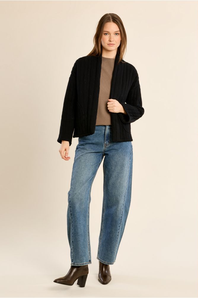 Short kimono jacket