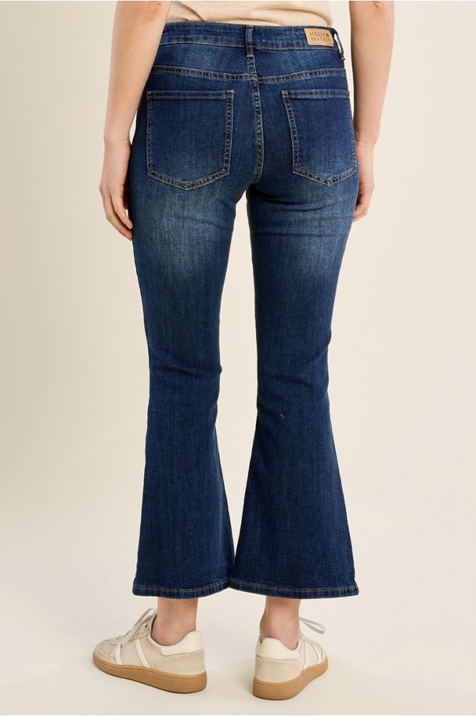 Pantalón vaquero acampanado