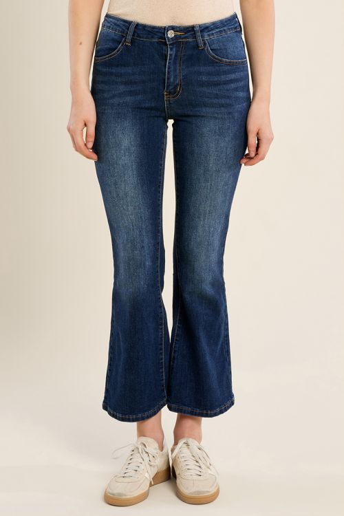 Pantalón vaquero acampanado
