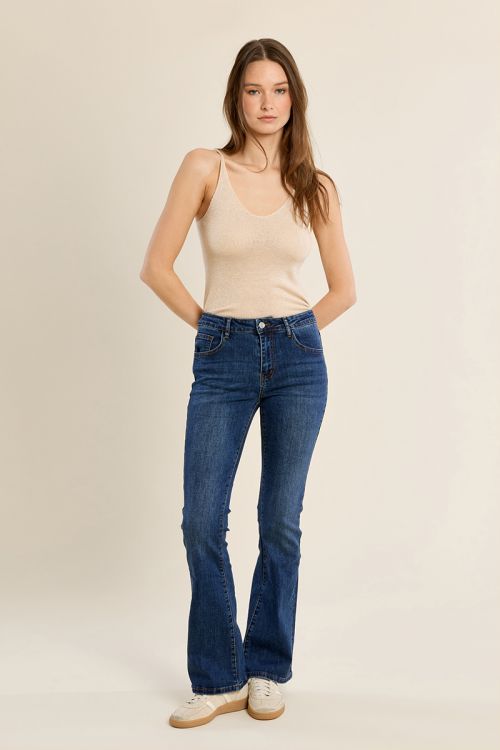 Boot-cut jeans