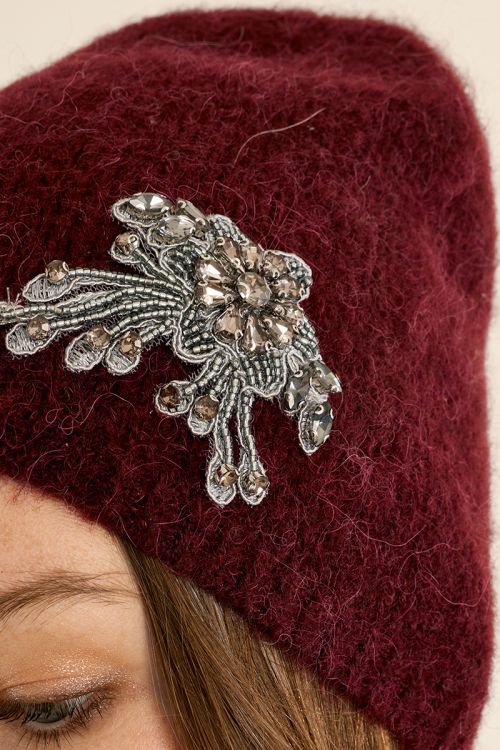 Gorro abalorios
