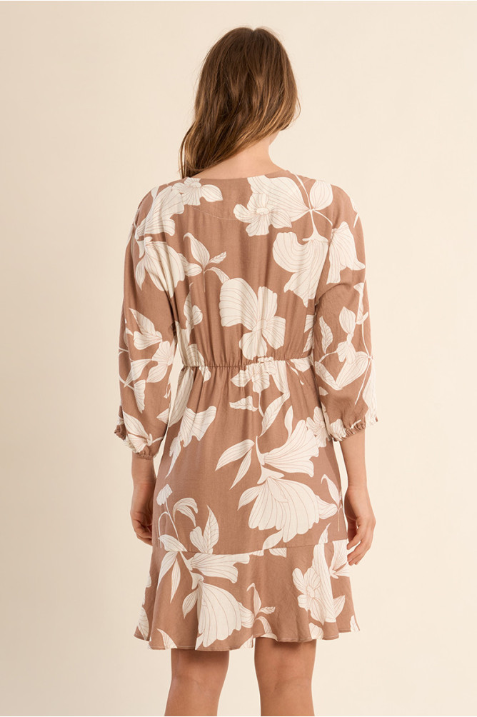 Short dress, printed