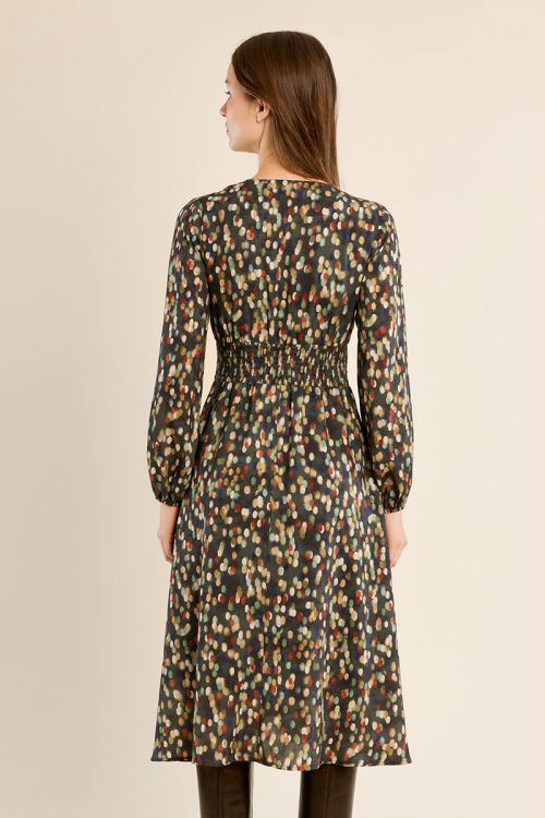 Robe longue imprimée