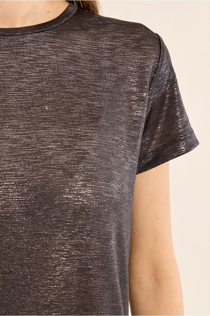 T-shirt métallisé