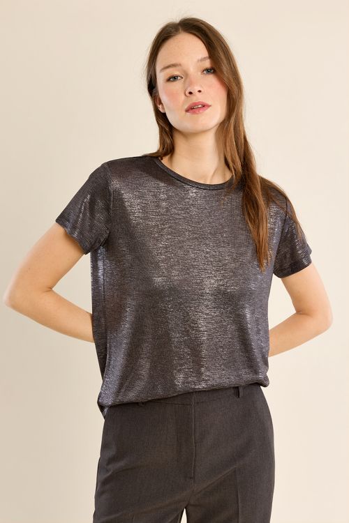 T-shirt métallisé