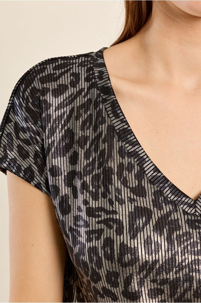 Camiseta de manga corta con estampado
