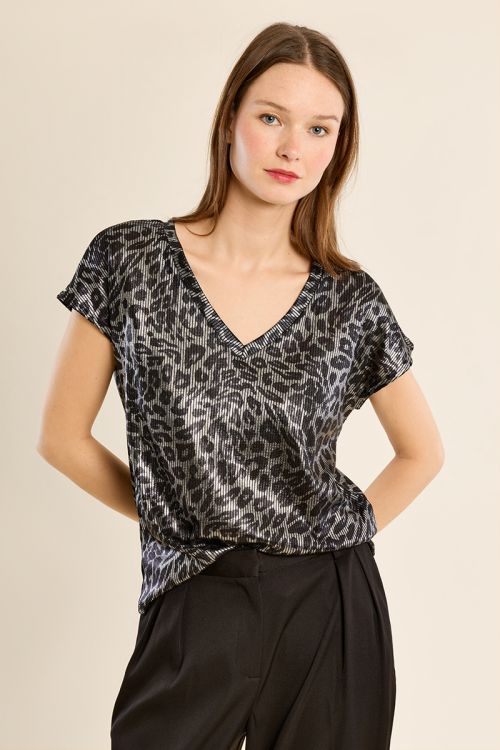 Camiseta de manga corta con estampado