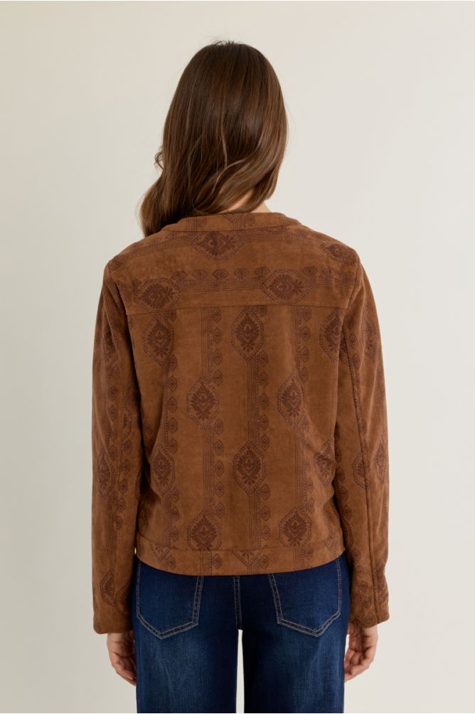 Giacca boho scamosciata - Molly Bracken