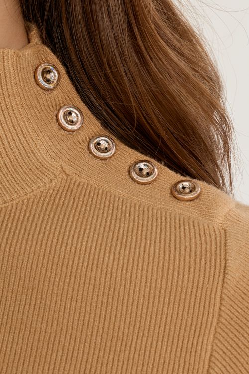 Turtleneck top, 3/4 sleeves