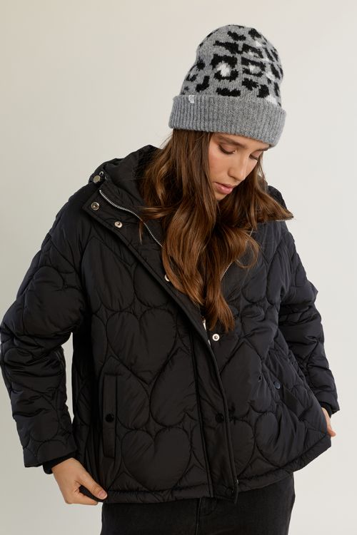 Berretto in maglia leopardato - Molly Bracken