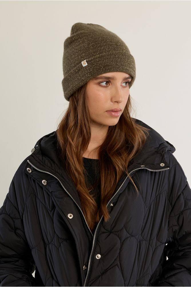 Bonnet irisé, en tricot