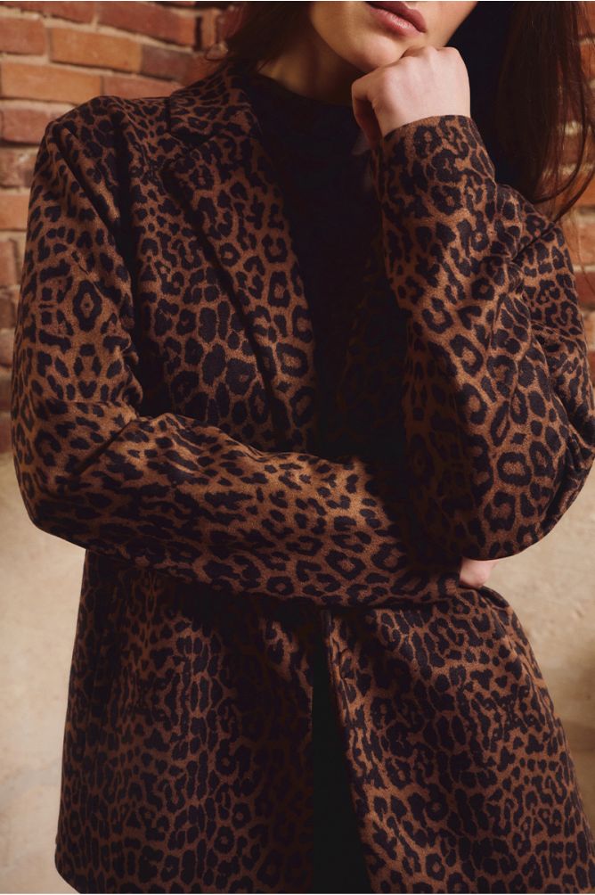 Blazer Paloma léopard