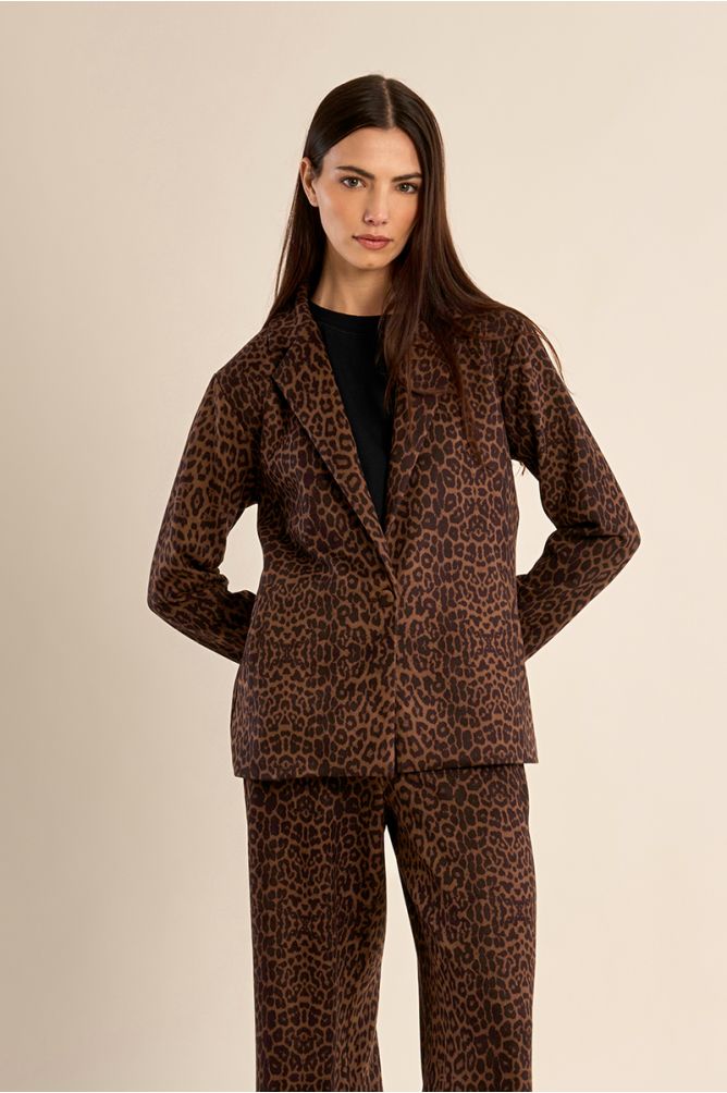Blazer Paloma léopard