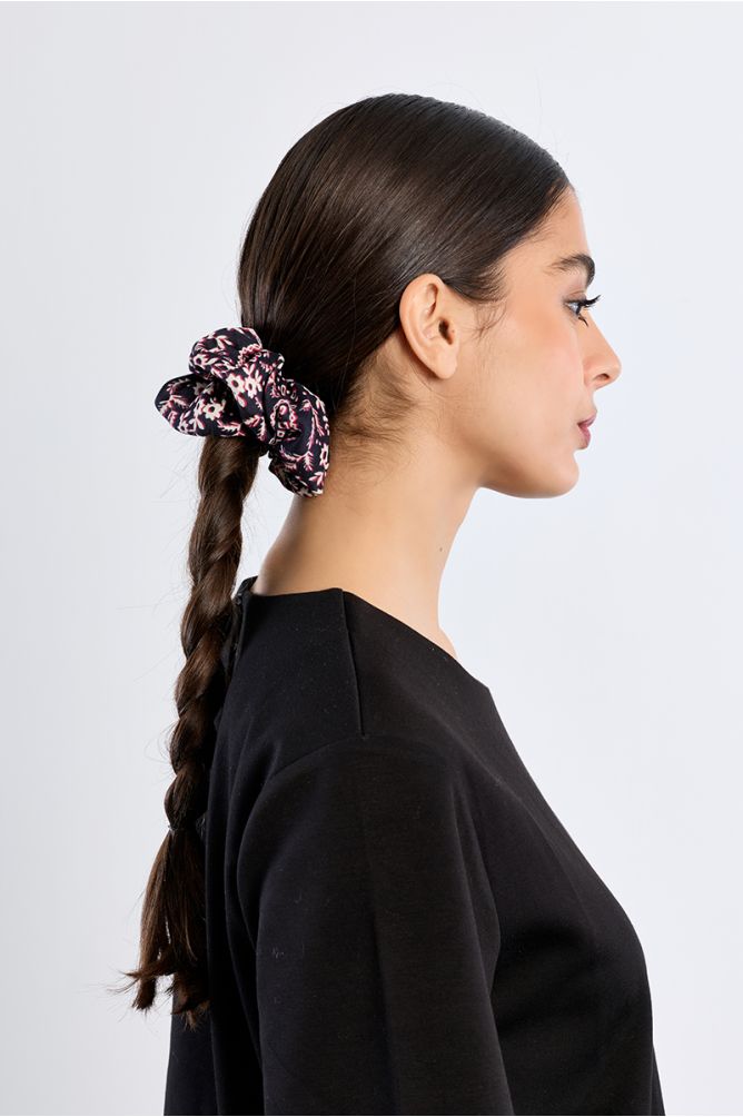 Scrunchie Black Nevada - Lili Sidonio