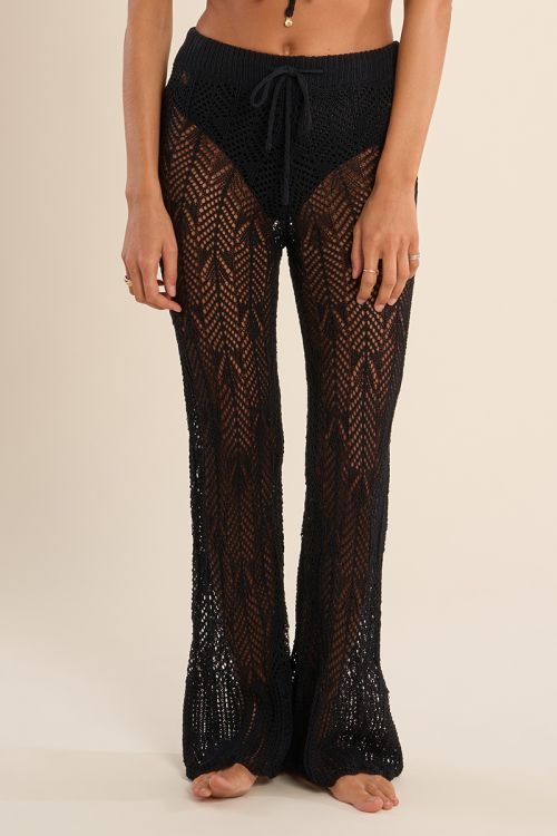 Crochet beach pants