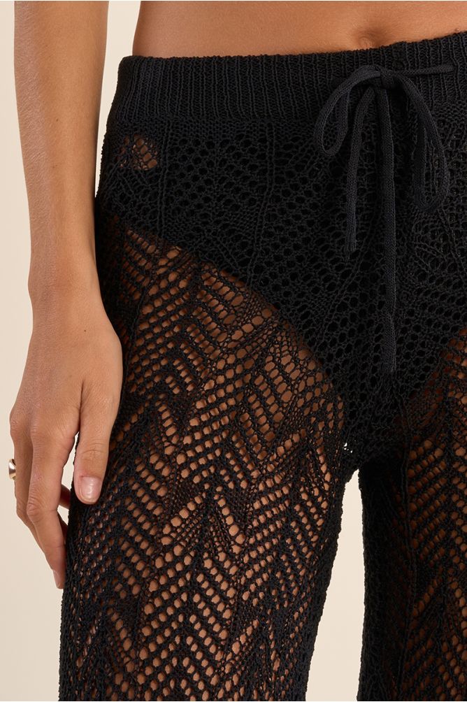 Crochet beach pants