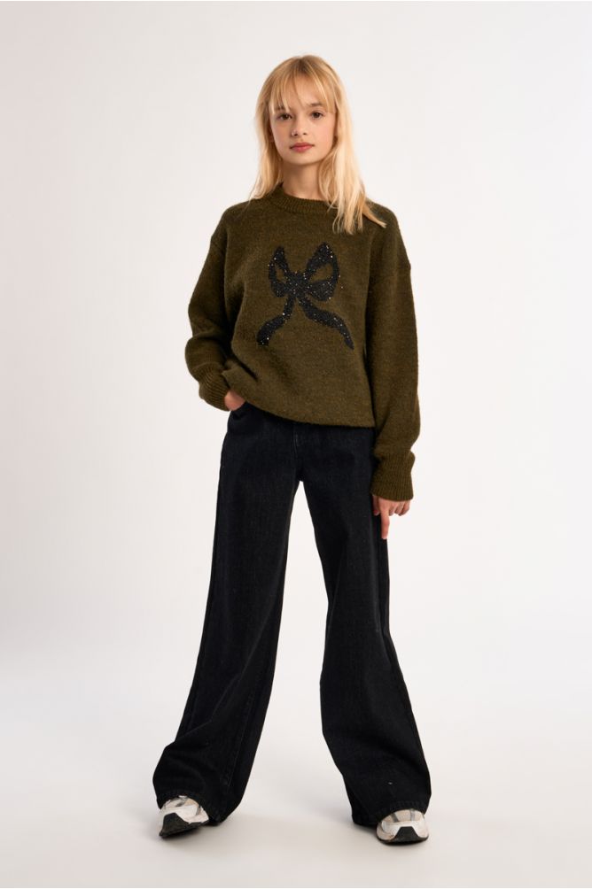 High-Waisted Jeans, Flared Fit