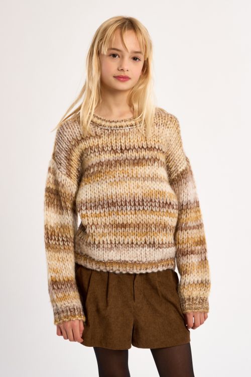Pull en tricot Tie-Dye
