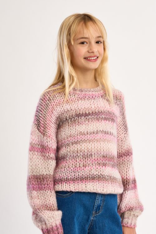 Tie-Dye Knit Sweater