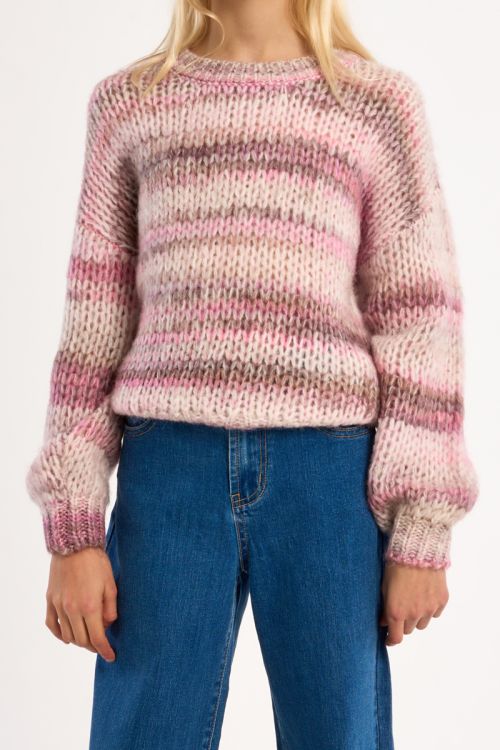 Tie-Dye Knit Sweater