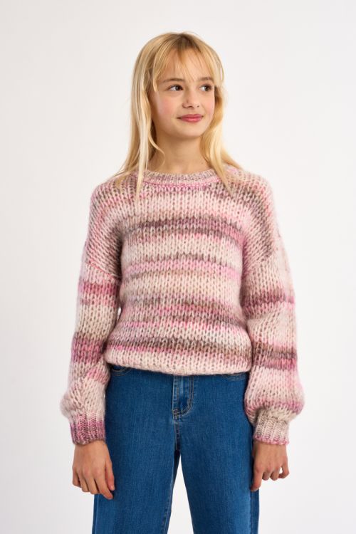 Tie-Dye Knit Sweater