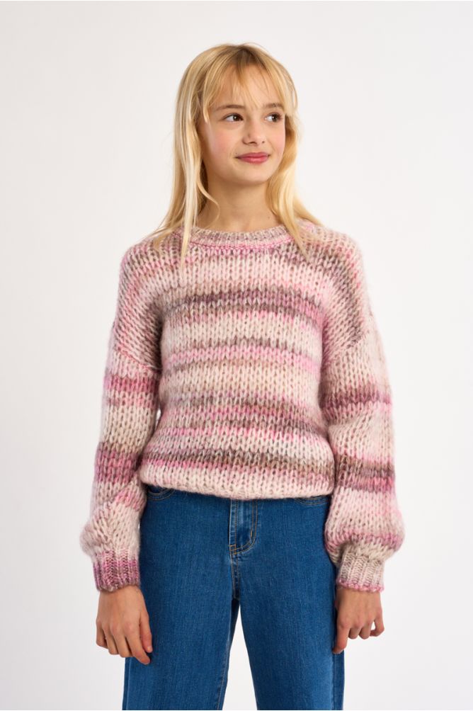 Tie-Dye Knit Sweater