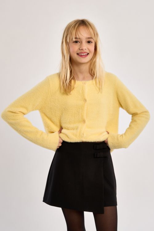 Cardigan duveteux