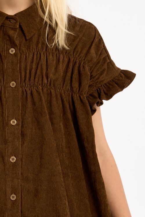 Jersey de manga larga en tejido de encaje