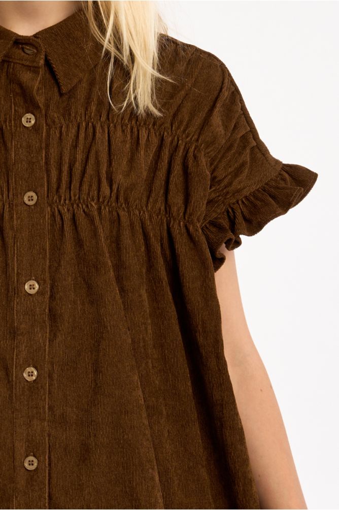 Abito chemisier arricciato - Molly Bracken Girl