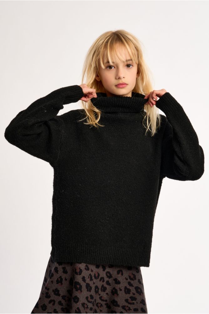 Maglione oversize a dolcevita - Molly Bracken Girl