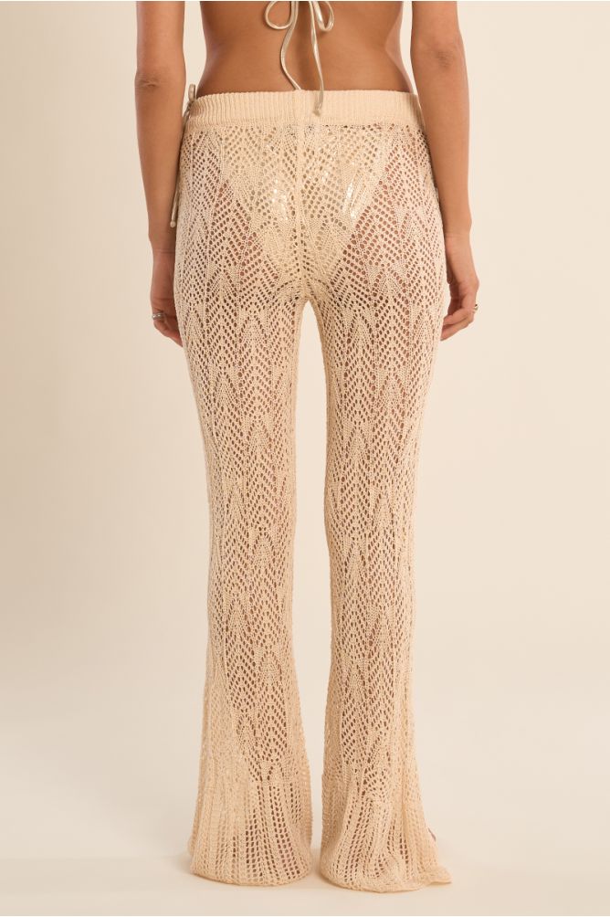 Crochet beach pants