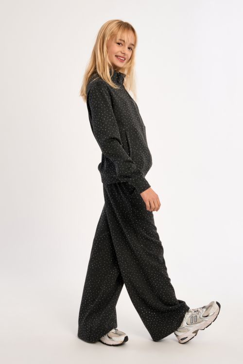 Pantalon jogger à pois