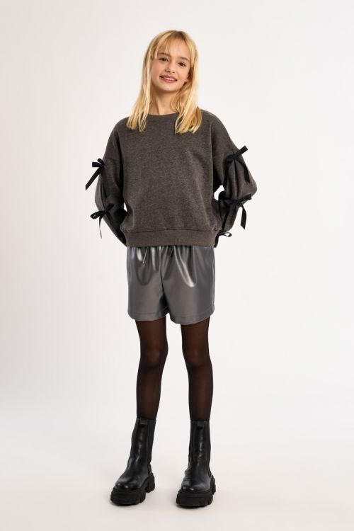 Sweatshirt With Fancy Bows
