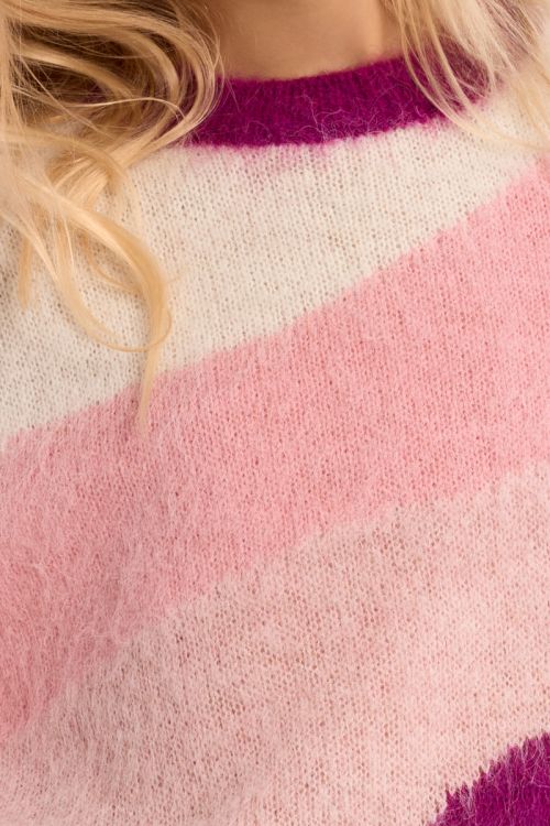 Pull en maille brossée 