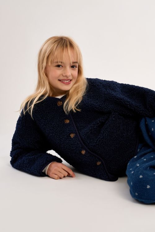 Textured Button-Down Jacket