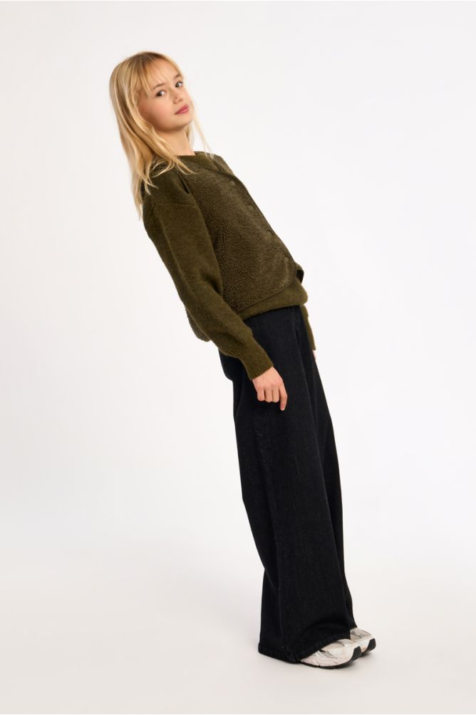 Veste sans manches, imitation mouton