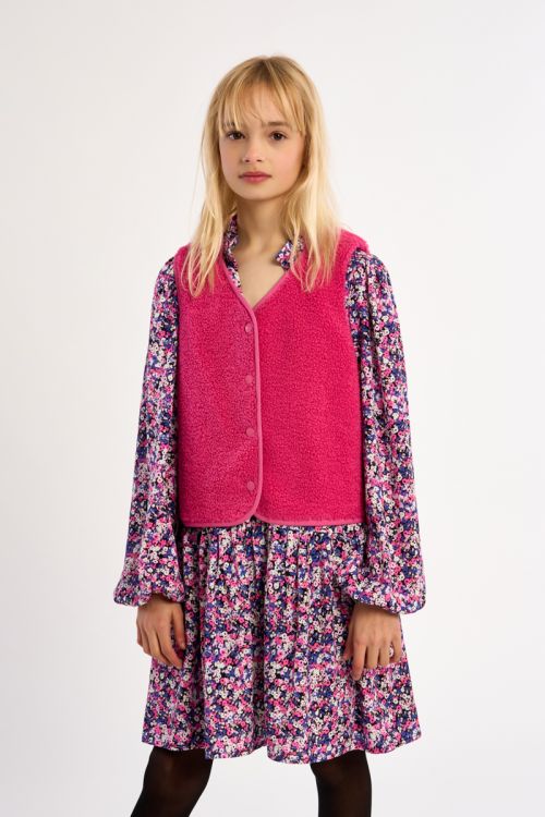 Veste sans manches, imitation mouton