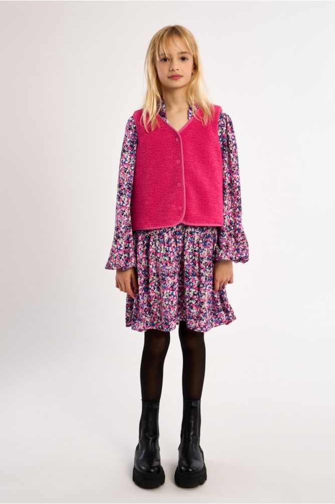 Veste sans manches, imitation mouton